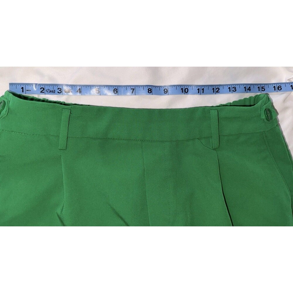 Tommy Hilfiger Women's Kelly Green Ankle Dress Pants Stretch Career Trouser Sz10 - Picture 2 of 9